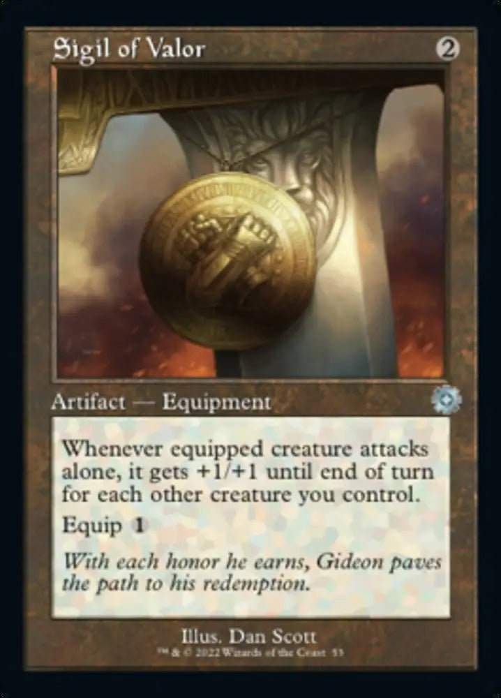 Sigil of Valor (Retro) [The Brothers’ War Retro Artifacts] - MTG Single