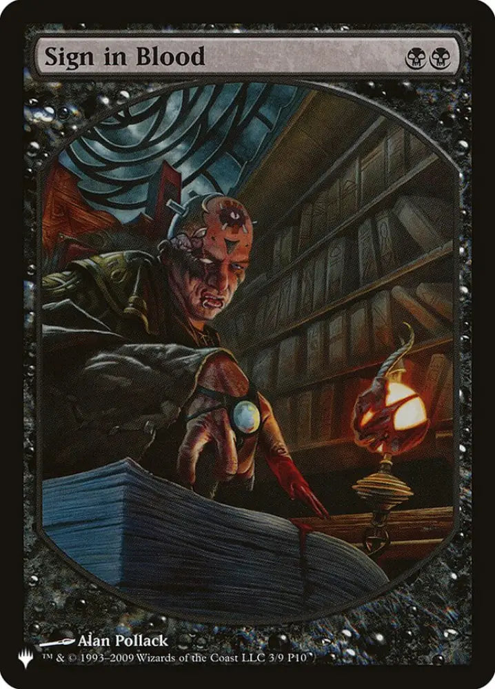 Sign in Blood [The List] - MTG Single