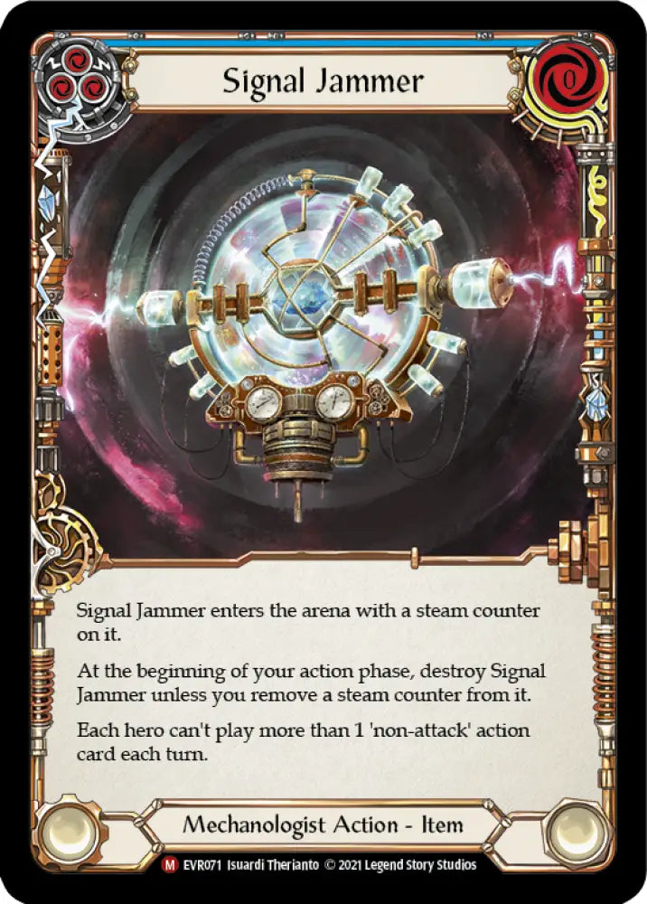 Signal Jammer [Everfest] 1st Edition Normal - Flesh And Blood Single