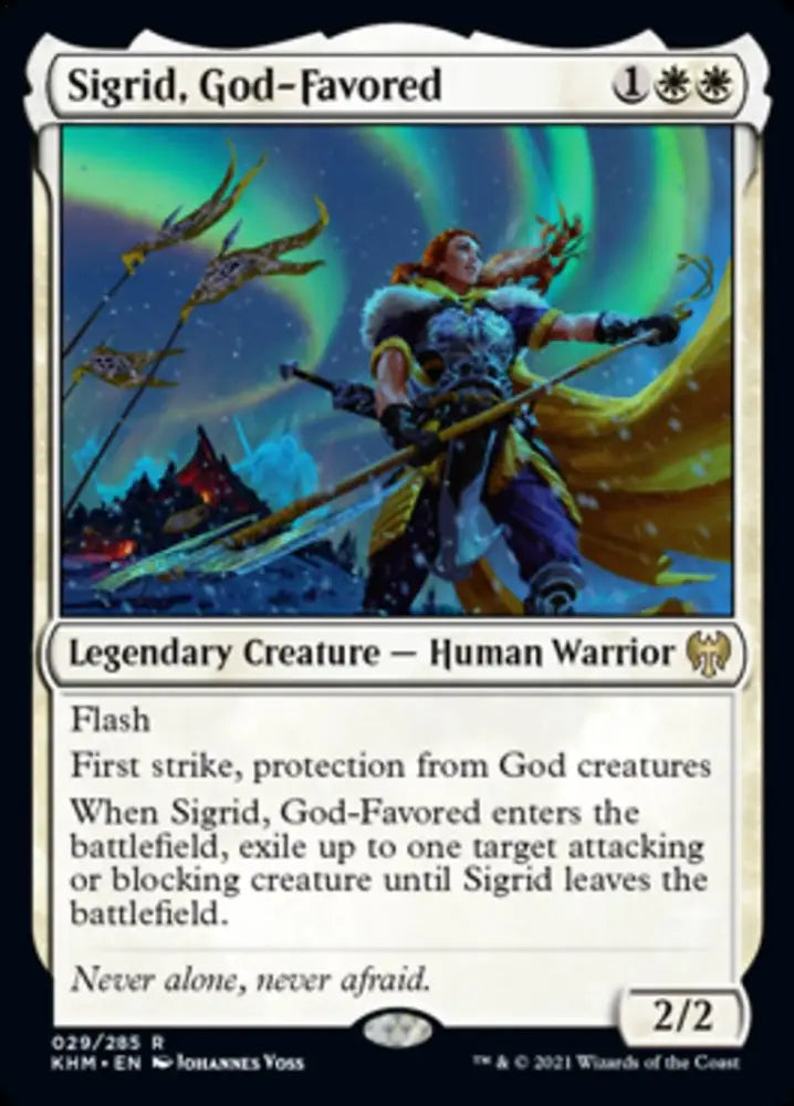 Sigrid God-Favored [Kaldheim] - MTG Single