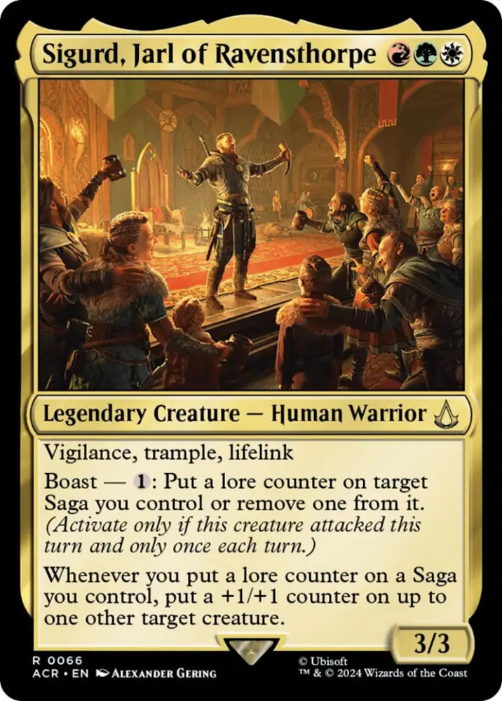 Sigurd Jarl of Ravensthorpe [Assassin’s Creed] - MTG Single