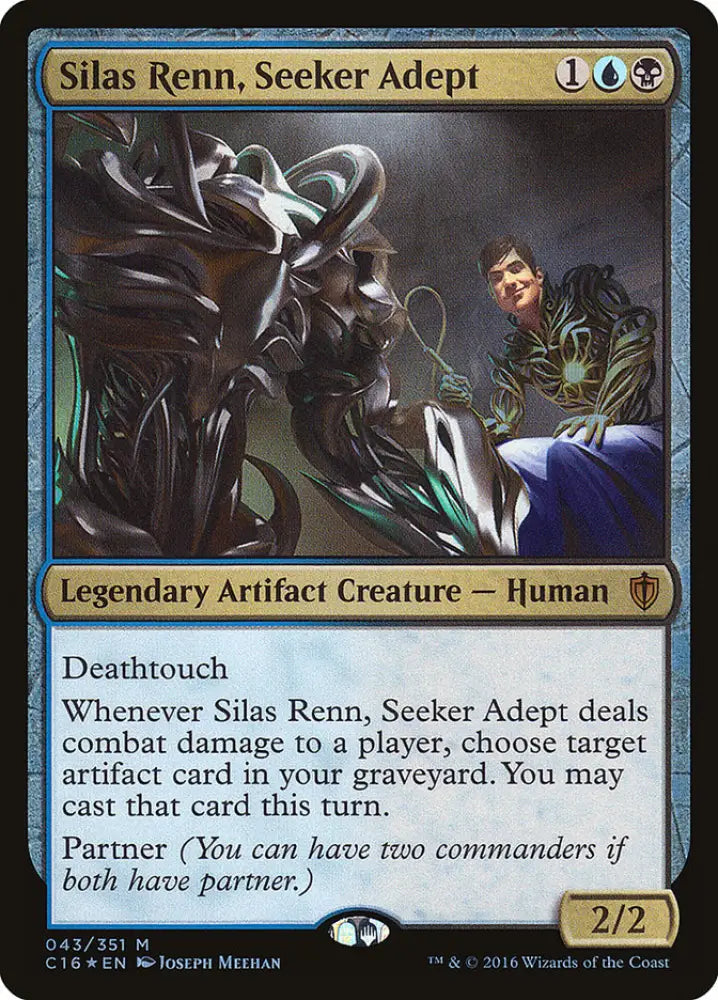Silas Renn Seeker Adept [Commander 2016] - MTG Single