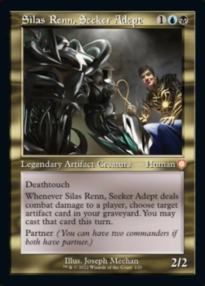 Silas Renn Seeker Adept (Retro) [The Brothers’ War Commander] - MTG Single