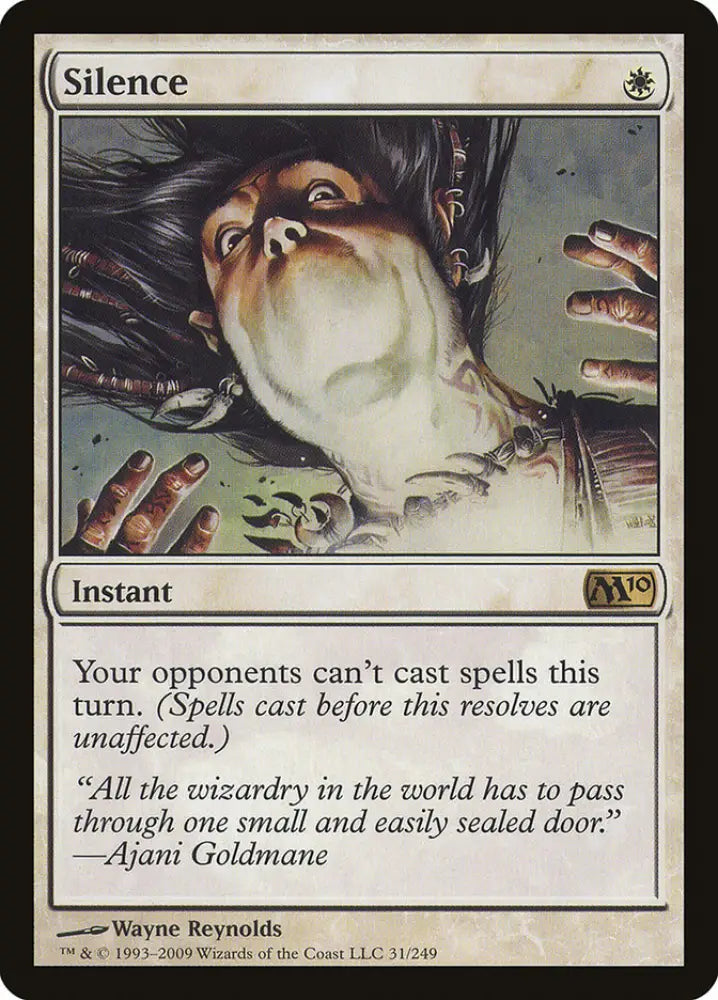Silence [Magic 2010] - MTG Single
