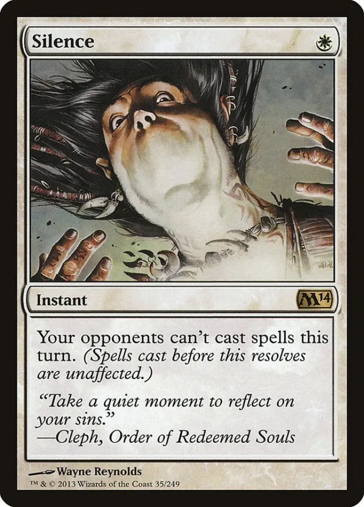 Silence [Magic 2014] - MTG Single