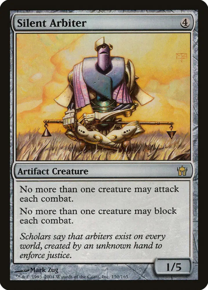 Silent Arbiter [Fifth Dawn] - MTG Single