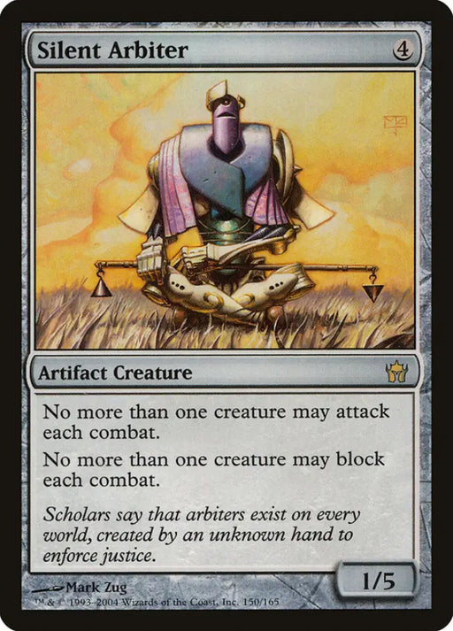 Silent Arbiter [Fifth Dawn] - MTG Single