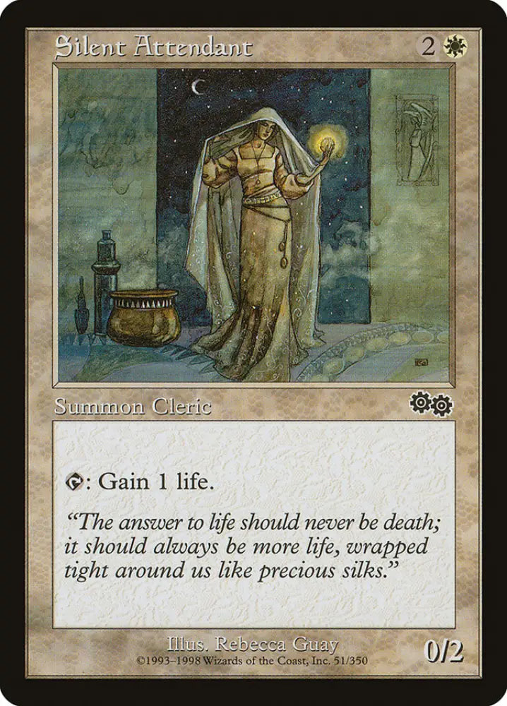 Silent Attendant [Urza’s Saga] - MTG Single