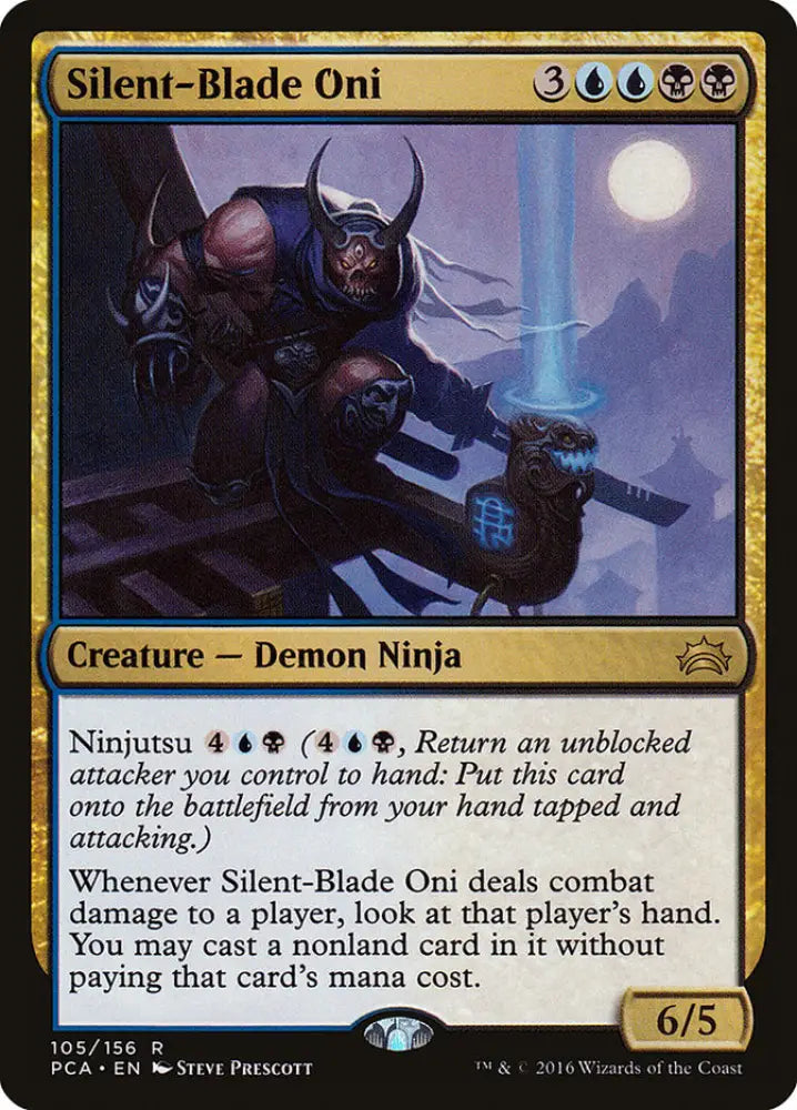 Silent-Blade Oni [Planechase Anthology] - MTG Single