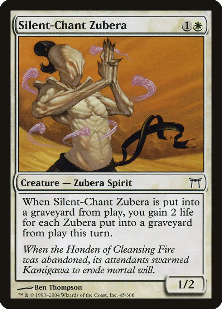 Silent-Chant Zubera [Champions of Kamigawa] - MTG Single