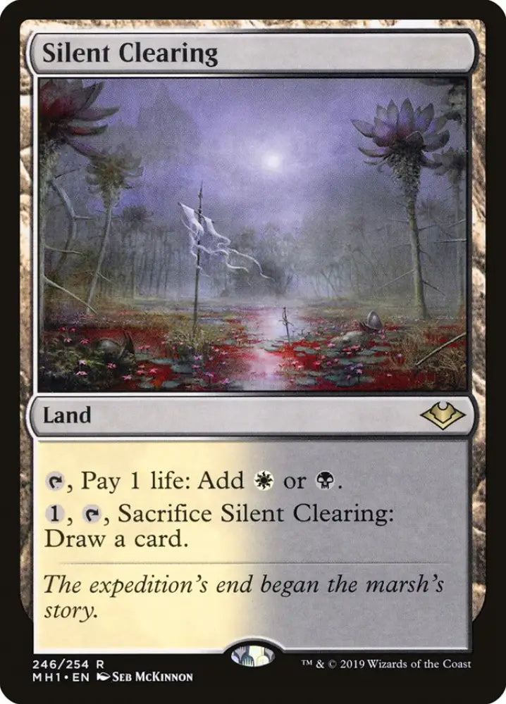 Silent Clearing [Modern Horizons] - MTG Single