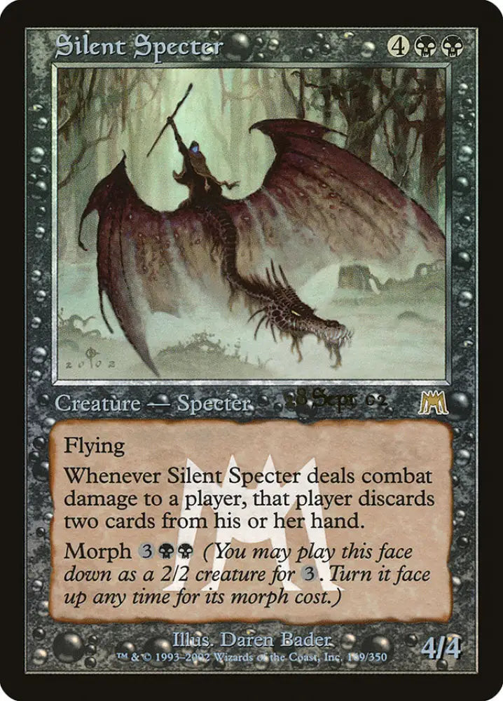 Silent Specter [Onslaught Promos] - MTG Single