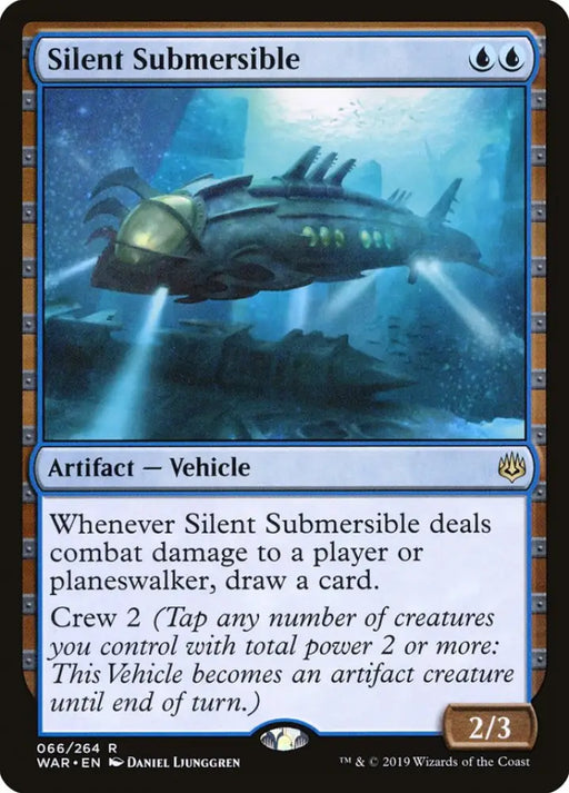 Silent Submersible [War of the Spark] - MTG Single