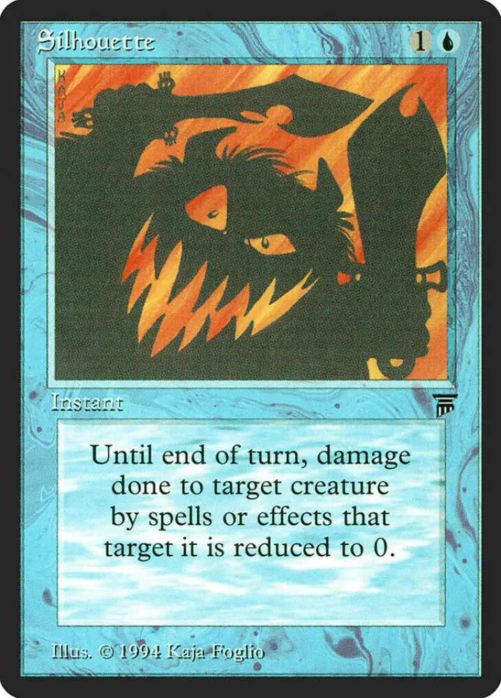 Silhouette [Legends] - MTG Single