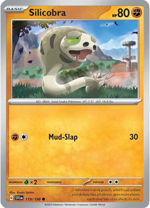 Silicobra (119/198) [Scarlet & Violet: Base Set] - Pokemon Single