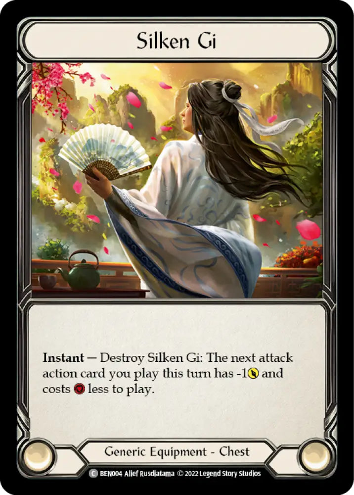 Silken Gi [Outsiders] (Benji Blitz Deck) - Flesh And Blood Single