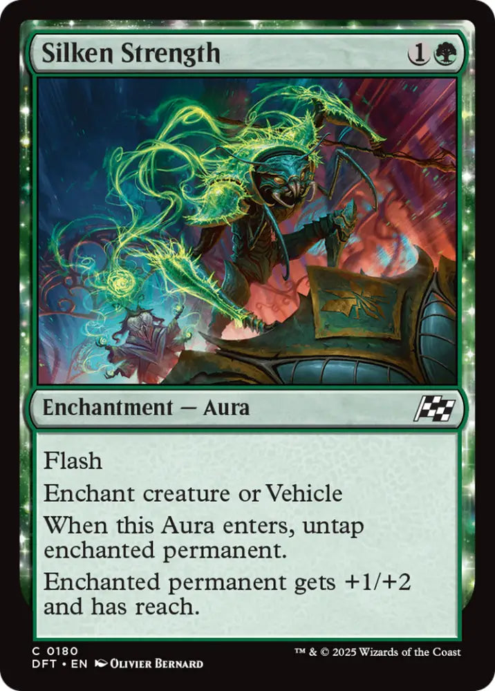Silken Strength [Aetherdrift] - MTG Single