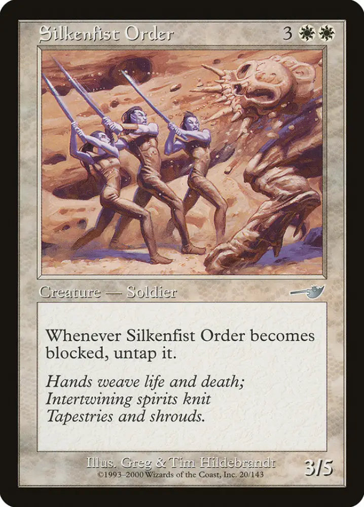 Silkenfist Order [Nemesis] - MTG Single