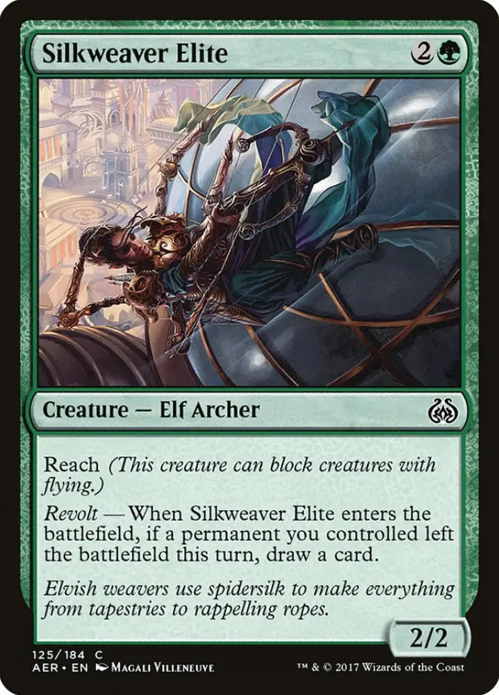 Silkweaver Elite [Aether Revolt] - MTG Single