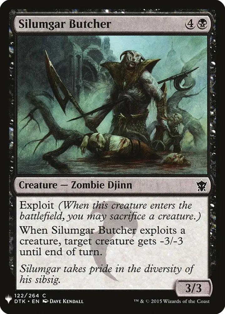 Silumgar Butcher [Mystery Booster] - MTG Single