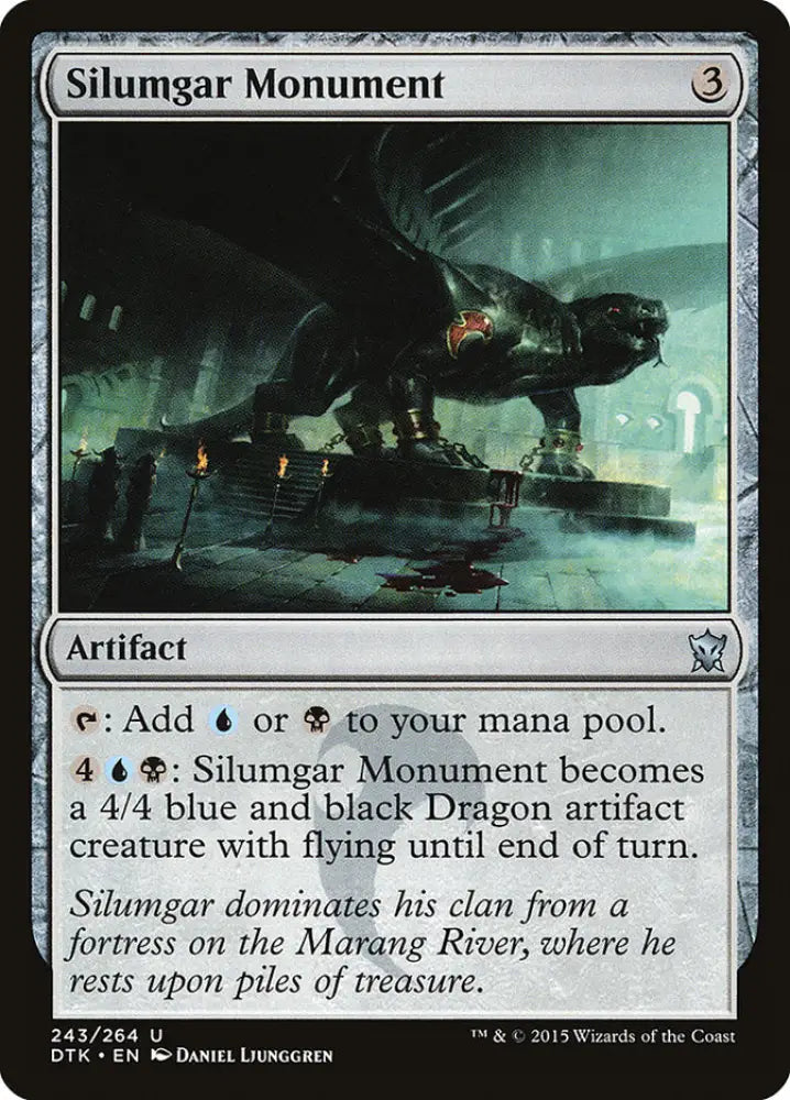 Silumgar Monument [Dragons of Tarkir] - MTG Single