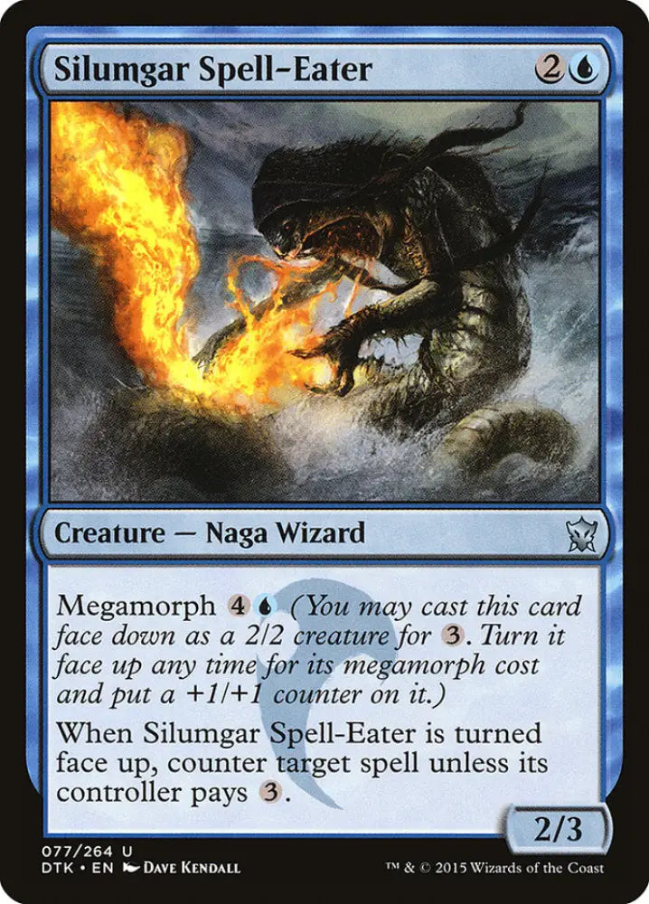 Silumgar Spell-Eater [Dragons of Tarkir] - MTG Single