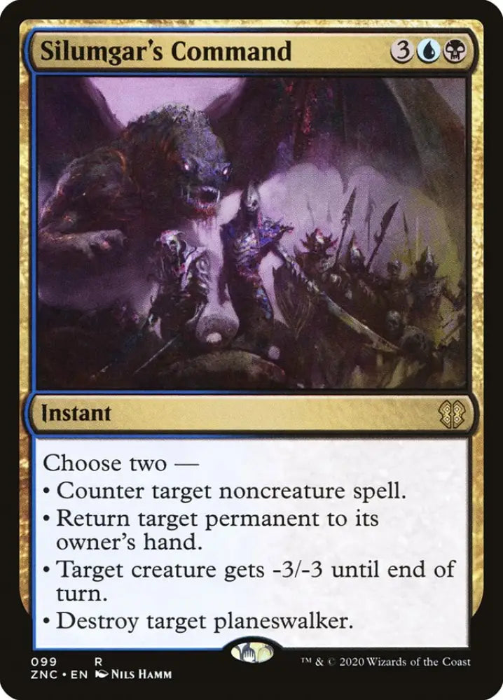 Silumgar’s Command [Zendikar Rising Commander] - MTG Single