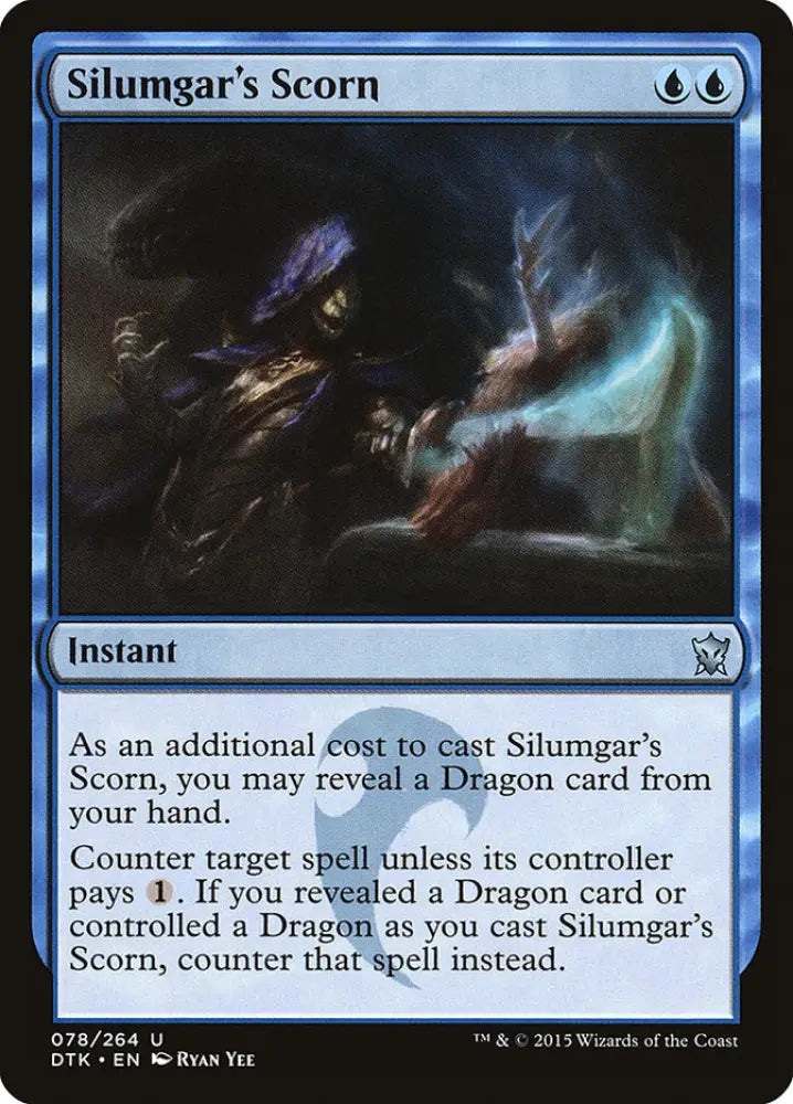Silumgar’s Scorn [Dragons of Tarkir] - MTG Single