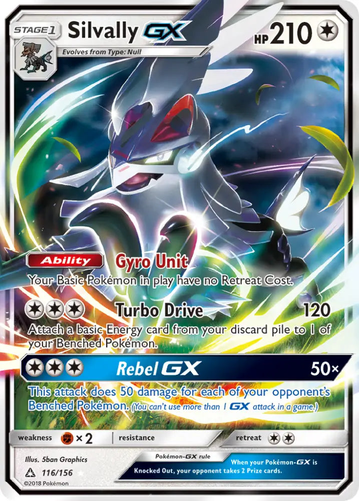 Silvally GX (116/156) [Sun & Moon: Ultra Prism] - Pokemon Single