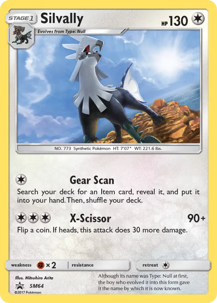 Silvally (SM64) [Sun & Moon: Black Star Promos] - Pokemon Single