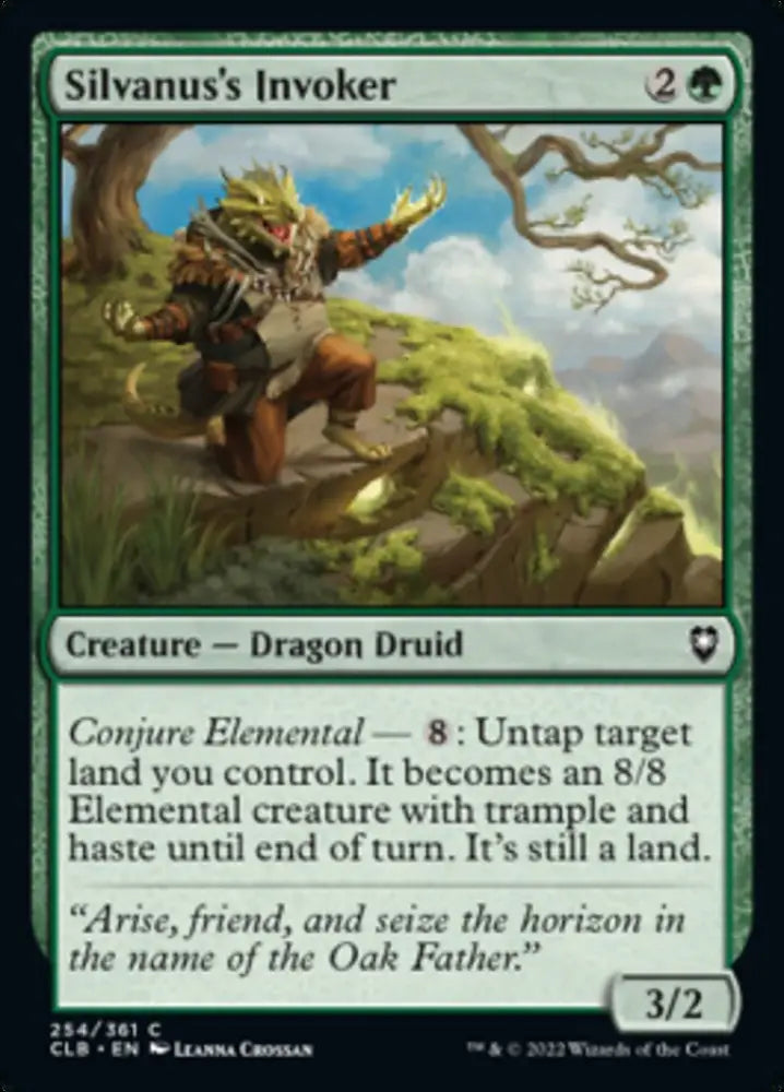 Silvanus’s Invoker [Commander Legends: Battle for Baldur’s Gate] - MTG Single