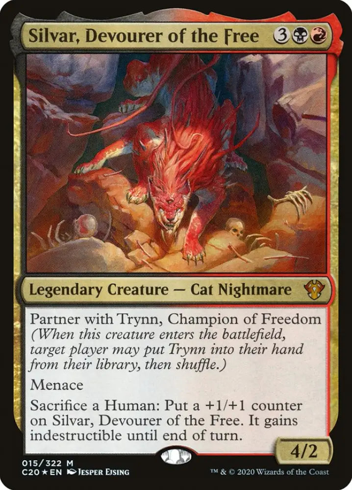 Silvar Devourer of the Free [Commander 2020] - MTG Single