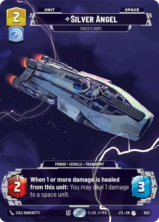 Silver Angel - Trace’s Hope (Prestige) (1022) [Jump to Lightspeed] - Star Wars: Unlimited Single