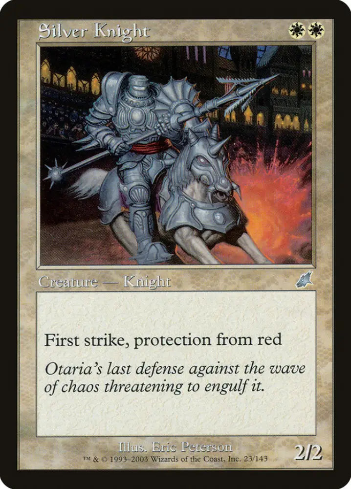 Silver Knight [Scourge] - MTG Single
