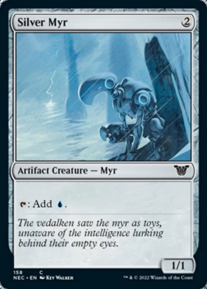 Silver Myr [Kamigawa: Neon Dynasty Commander] - MTG Single