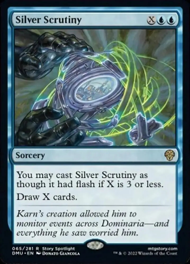 Silver Scrutiny [Dominaria United] - MTG Single