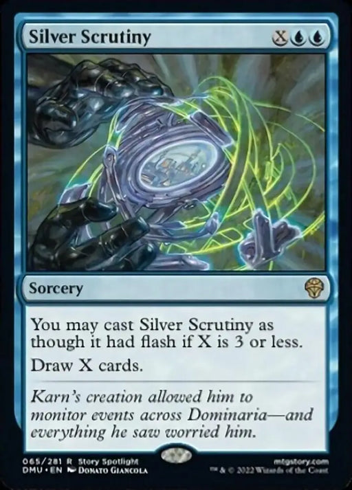 Silver Scrutiny [Dominaria United] - MTG Single
