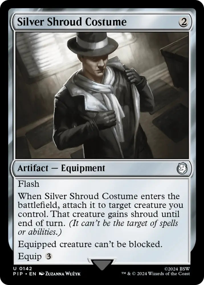 Silver Shroud Costume [Fallout] - MTG Single