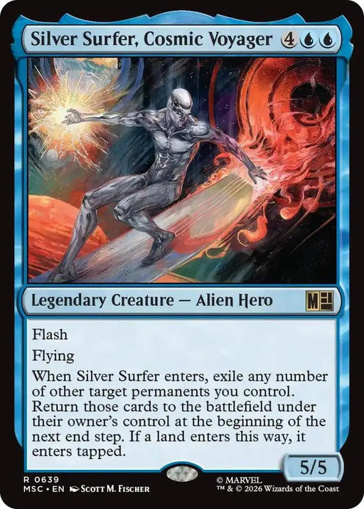 Silver Surfer, Cosmic Voyager (639) [Marvel Super Heroes Commander]