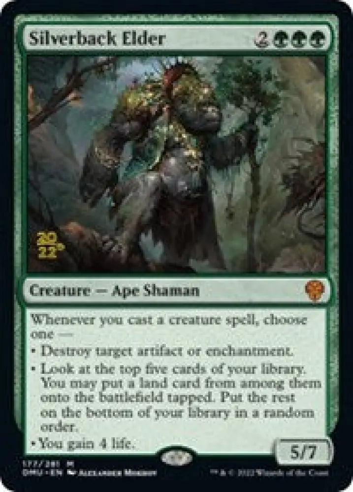 Silverback Elder (177) [Prerelease Cards]
