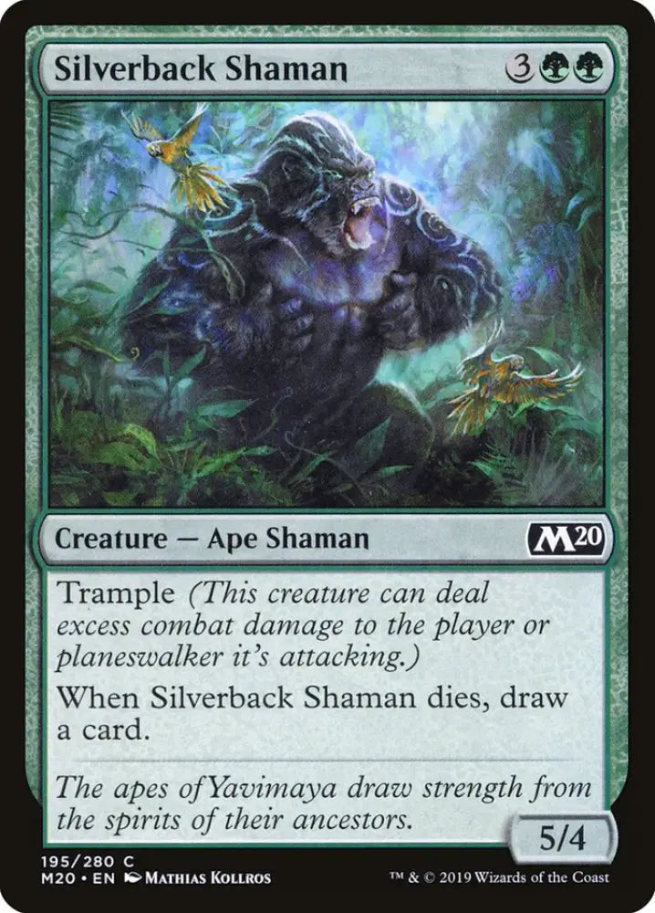 Silverback Shaman [Core Set 2020] - MTG Single