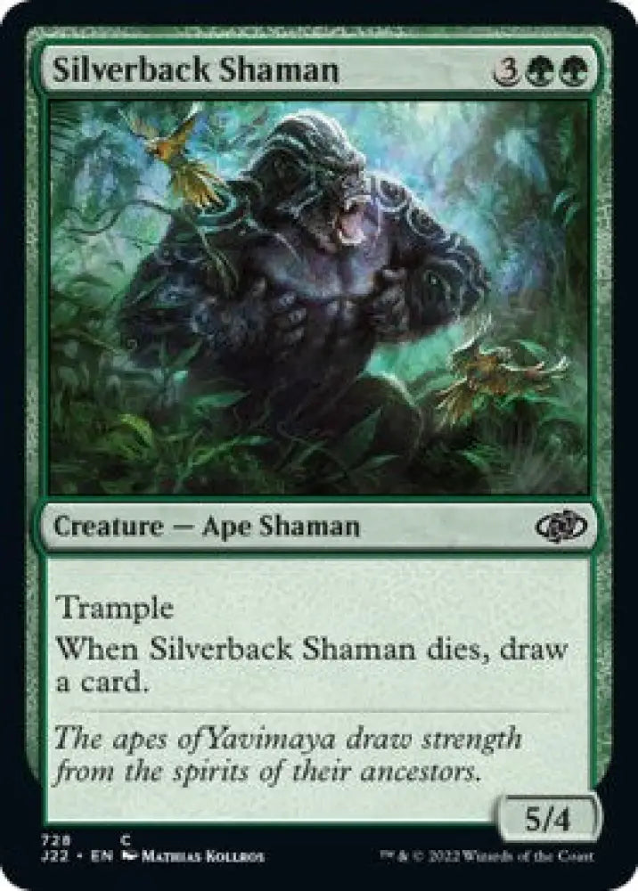 Silverback Shaman [Jumpstart 2022] - MTG Single