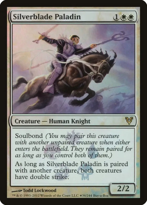 Silverblade Paladin (Buy-A-Box) [Avacyn Restored Promos] - MTG Single