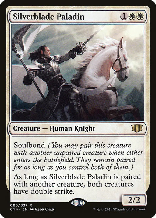 Silverblade Paladin [Commander 2014] - MTG Single