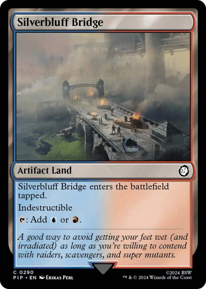 Silverbluff Bridge [Fallout] - MTG Single