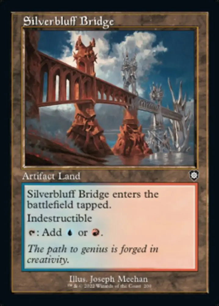 Silverbluff Bridge (Retro) [The Brothers’ War Commander] - MTG Single