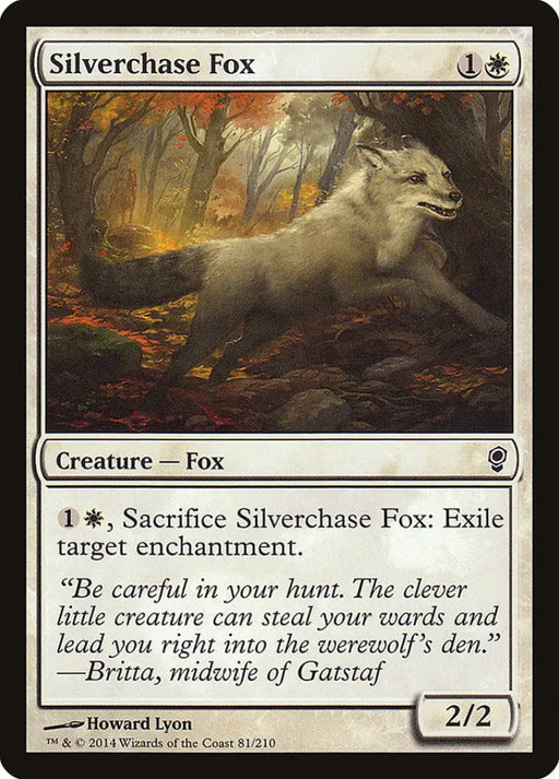 Silverchase Fox [Conspiracy] - MTG Single