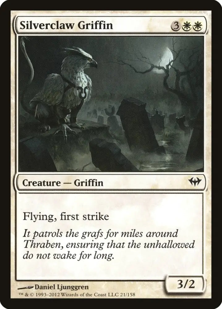 Silverclaw Griffin [Dark Ascension] - MTG Single