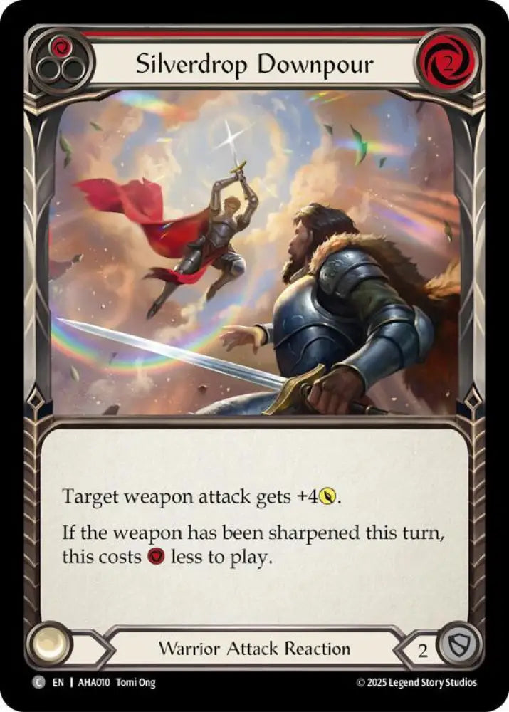 Silverdrop Downpour (Red) (AHA010) [Armory Deck Origins: Hala]