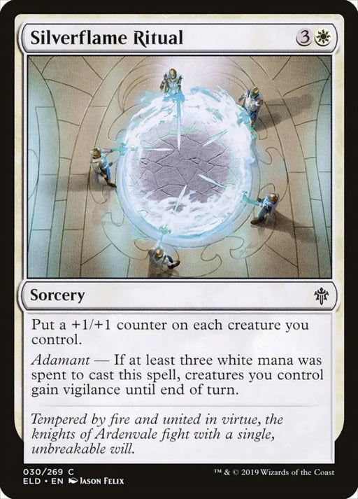 Silverflame Ritual [Throne of Eldraine] - MTG Single